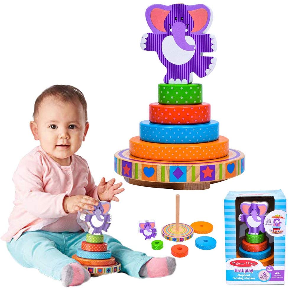 Melissa & Doug First Play - ELEPHANT ROCKING STACKER Melissa & Doug First Play - ELEPHANT ROCKING STACKER