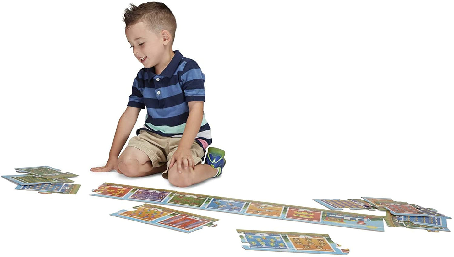 Melissa & Doug NUMBER TRAIN FLOOR PUZZLE (20 PC) - BambiniJO | Buy Online | Jordan