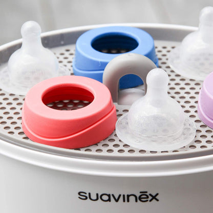 Suavinex - Electric Steam Sterilizer 3-in-1 for up to 6 Bottles in 6 Minutes - BambiniJO | Buy Online | Jordan