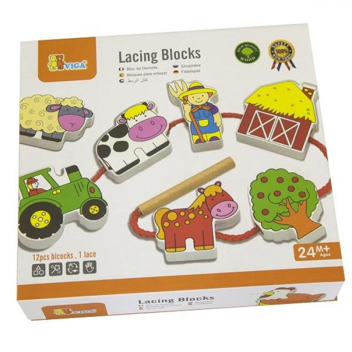 LACING BLOCKS - FARM LACING BLOCKS - FARM