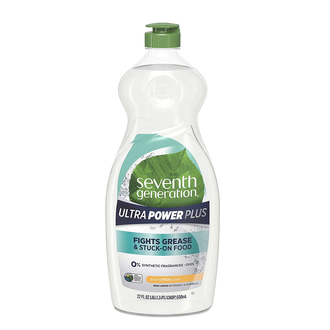 Natural Dish Liquid 650ml | Citrus - BambiniJO | Buy Online | Jordan