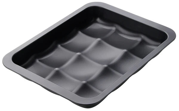 Zenker - Bun Baking Mould For 12 Buns, Black, 36X27X5 cm