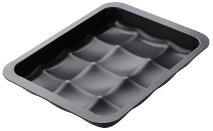 Zenker - Bun Baking Mould For 12 Buns, Black, 36X27X5 cm