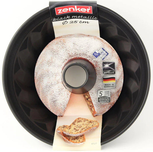 Zenker - Non-Stick Carbon Steel Bund Pan, 25X11.5 cm
