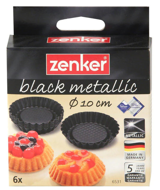 Zenker - Mini Tart Pans (Set Of 6), 10.5X2 cm