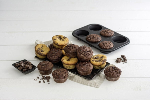 Zenker - Mini-Muffin Tin For 6 Muffins, 28X19X3 cm
