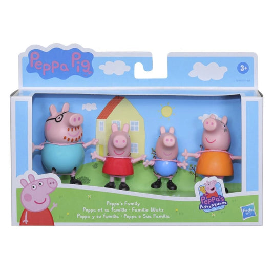 Peppa Pig - Peppa's Adventures Peppa's Family Figure 4-pack - BambiniJO | Buy Online | Jordan