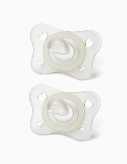 Chicco - Silicone Mini Soft Soother 2-6m - 2 pcs - BambiniJO | Buy Online | Jordan