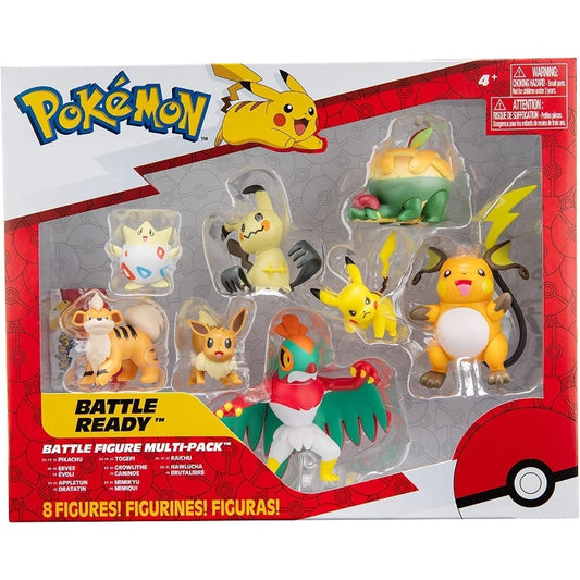 Pokemon - Battle Figure Multipack 8 Figures | 5.1cm