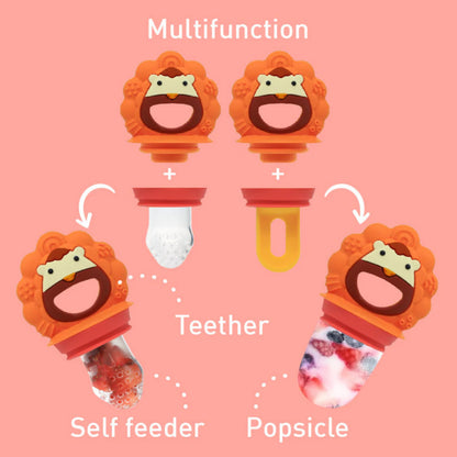 Silicone Self Feeder N Pop "Teether" | 6M+ - BambiniJO | Buy Online | Jordan