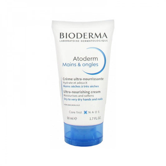Bioderma - Atoderm Mains & onlges (Hands and Nails) 50ml | DRY TO VERY DRY HANDS - BambiniJO | Buy Online | Jordan