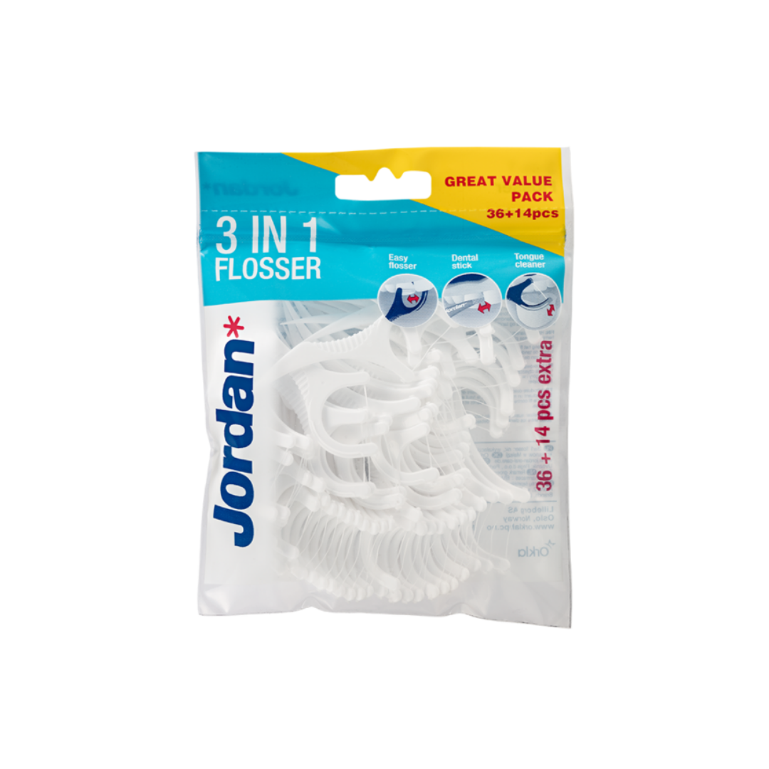 Jordan 3-in-1 Flosser 36 pieces Jordan 3-in-1 Flosser 36 pieces