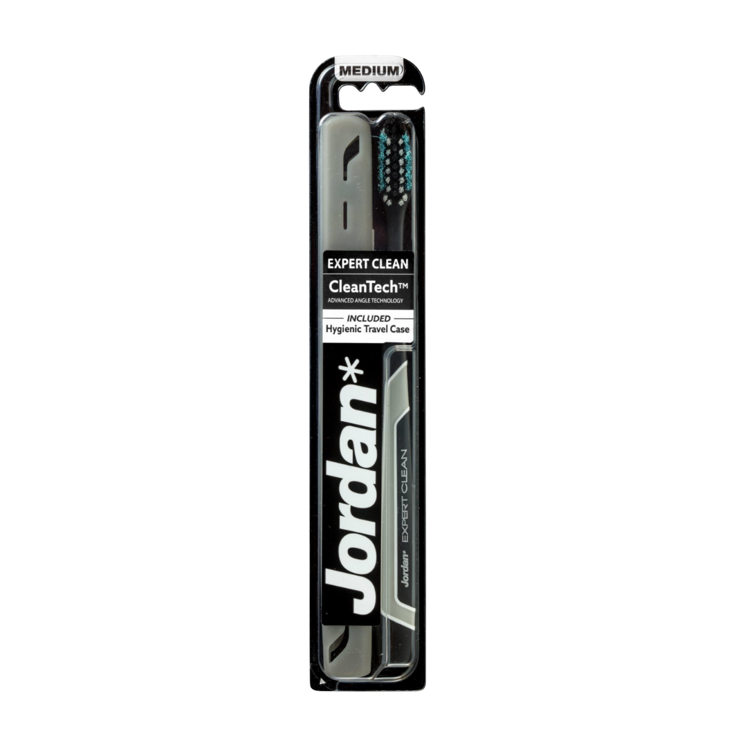 Jordan Expert Clean Adult's Medium Toothbrush Jordan Expert Clean Adult's Medium Toothbrush