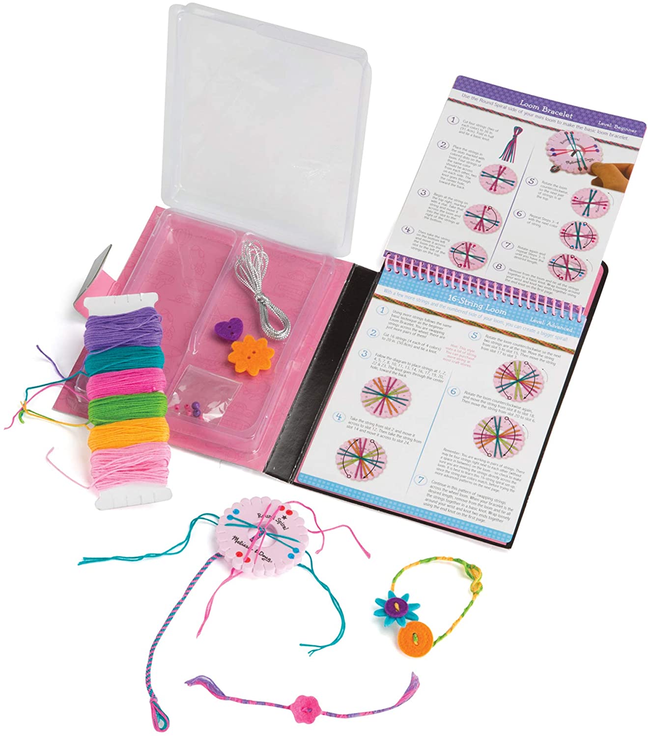 Melissa & Doug Craft Activity Set FRIENDSHIP BRACELETS Melissa & Doug Craft Activity Set FRIENDSHIP BRACELETS