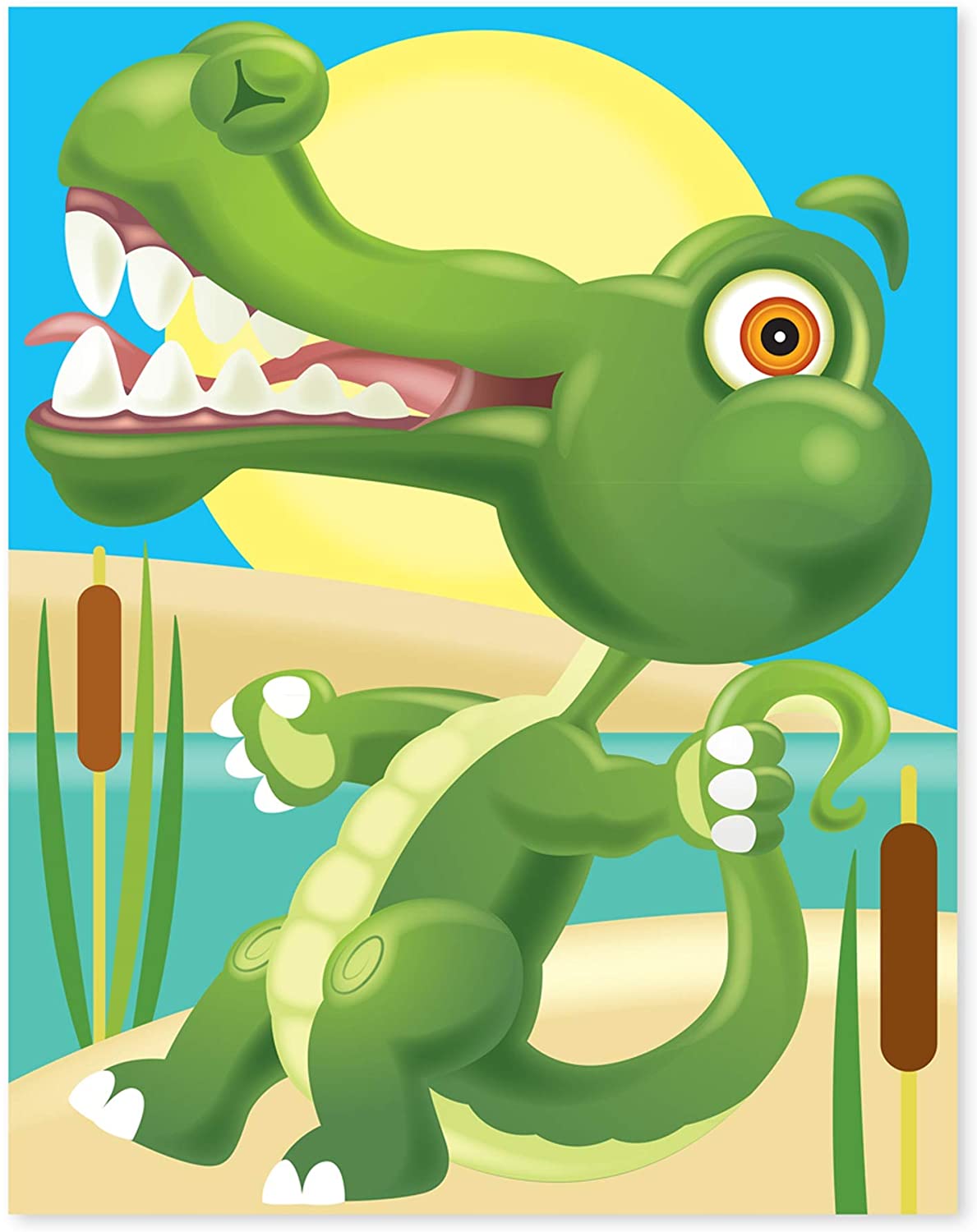 Melissa & Doug MAKE-A-FACE STICKER PAD - CRAZY ANIMALS Melissa & Doug MAKE-A-FACE STICKER PAD - CRAZY ANIMALS