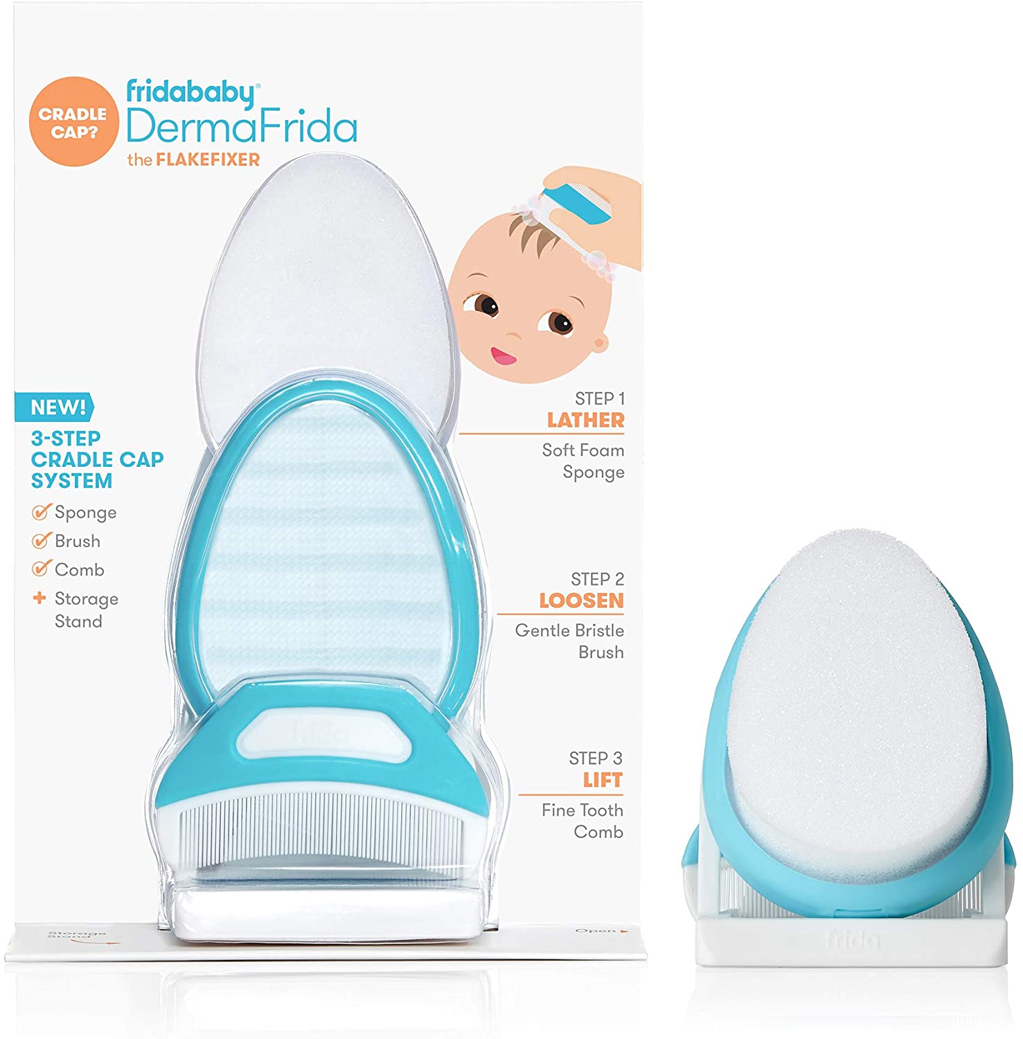 Frida Baby - DermaFrida The Flakefixer - Cradle Cap Frida Baby - DermaFrida The Flakefixer - Cradle Cap
