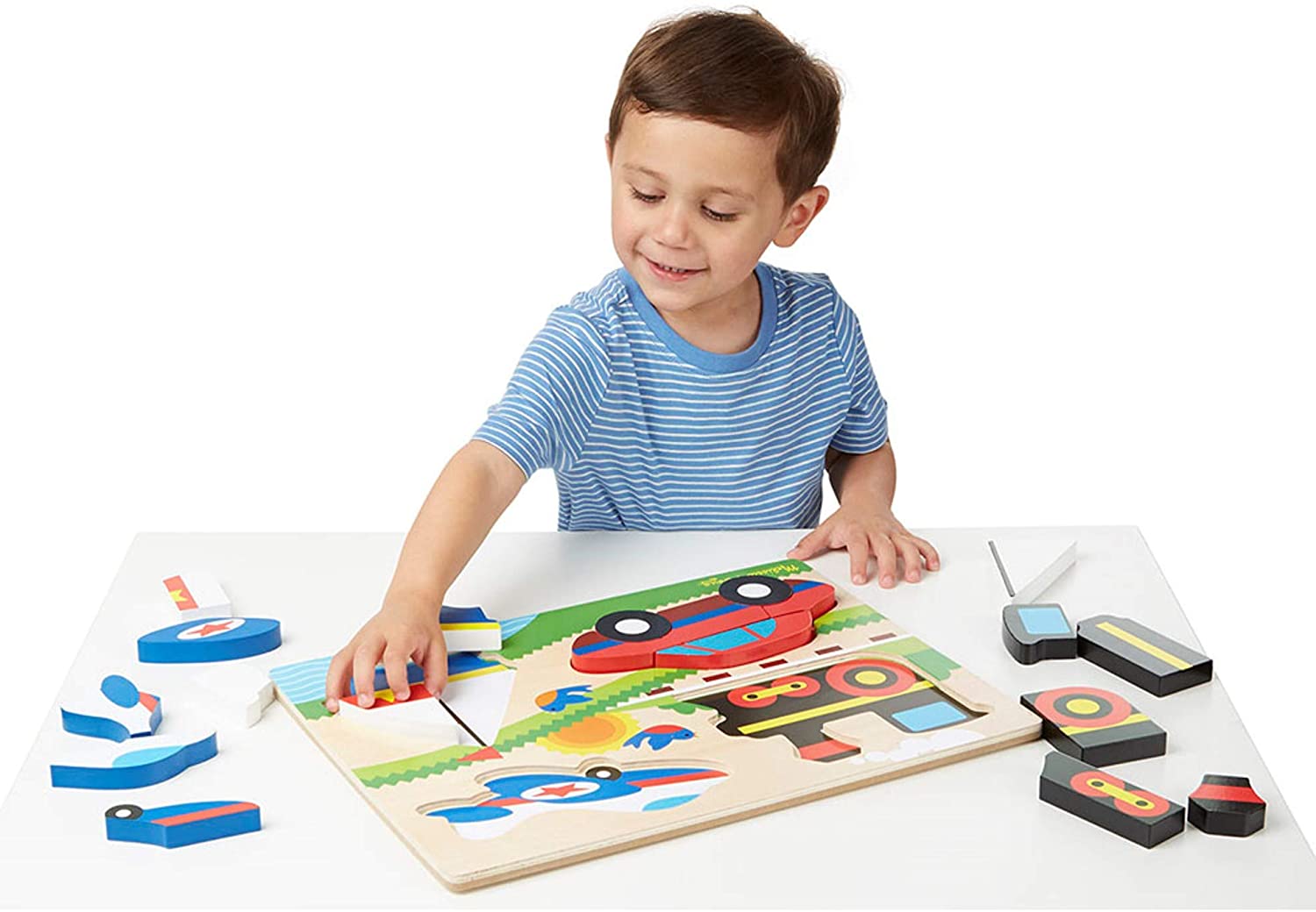 Melissa & Doug Wooden Puzzles VEHICLES 2Y+ - BambiniJO | Buy Online | Jordan