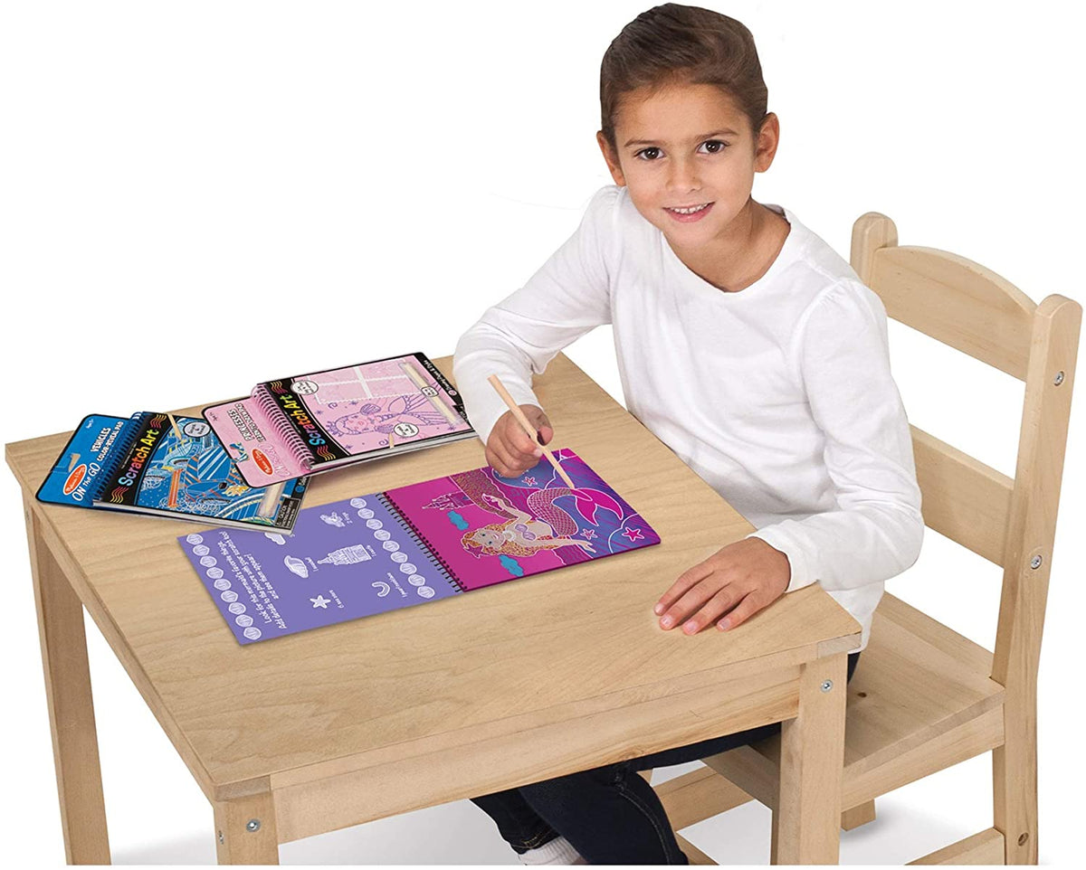 Melissa & Doug - Scratch Art REVEAL PAD Fairy Tales Melissa & Doug - Scratch Art REVEAL PAD Fairy Tales