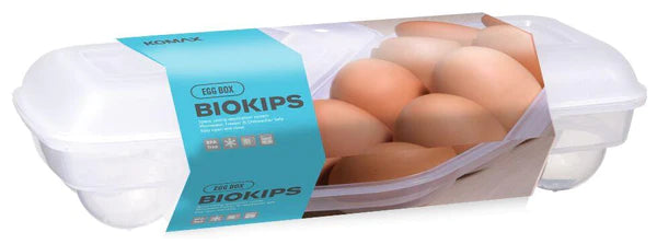 Komax - Biokips Dedicated Storage Egg Keeper, Holds 10 Eggs Komax - Biokips Dedicated Storage Egg Keeper, Holds 10 Eggs