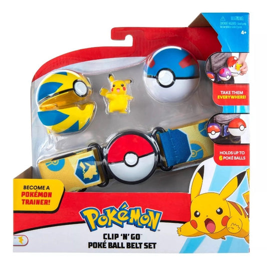 Pokemon - Clip N' Go | Poke Ball Belt | Pikachu