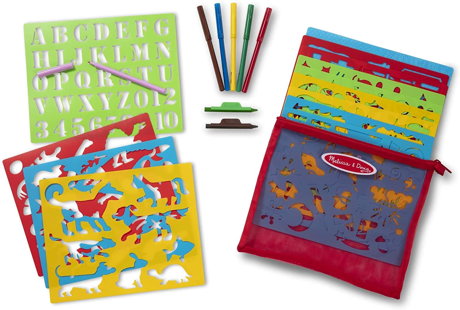Melissa & Doug STENCIL ACTIVITY SET Melissa & Doug STENCIL ACTIVITY SET