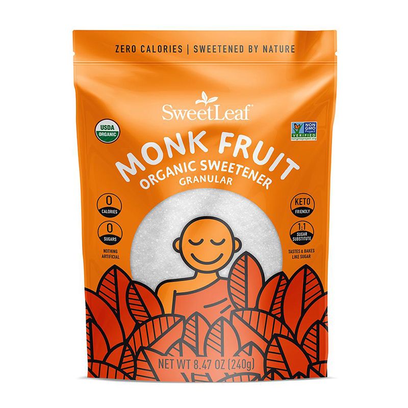 Organic Monk Fruit Sweetener 240g Organic Monk Fruit Sweetener 240g
