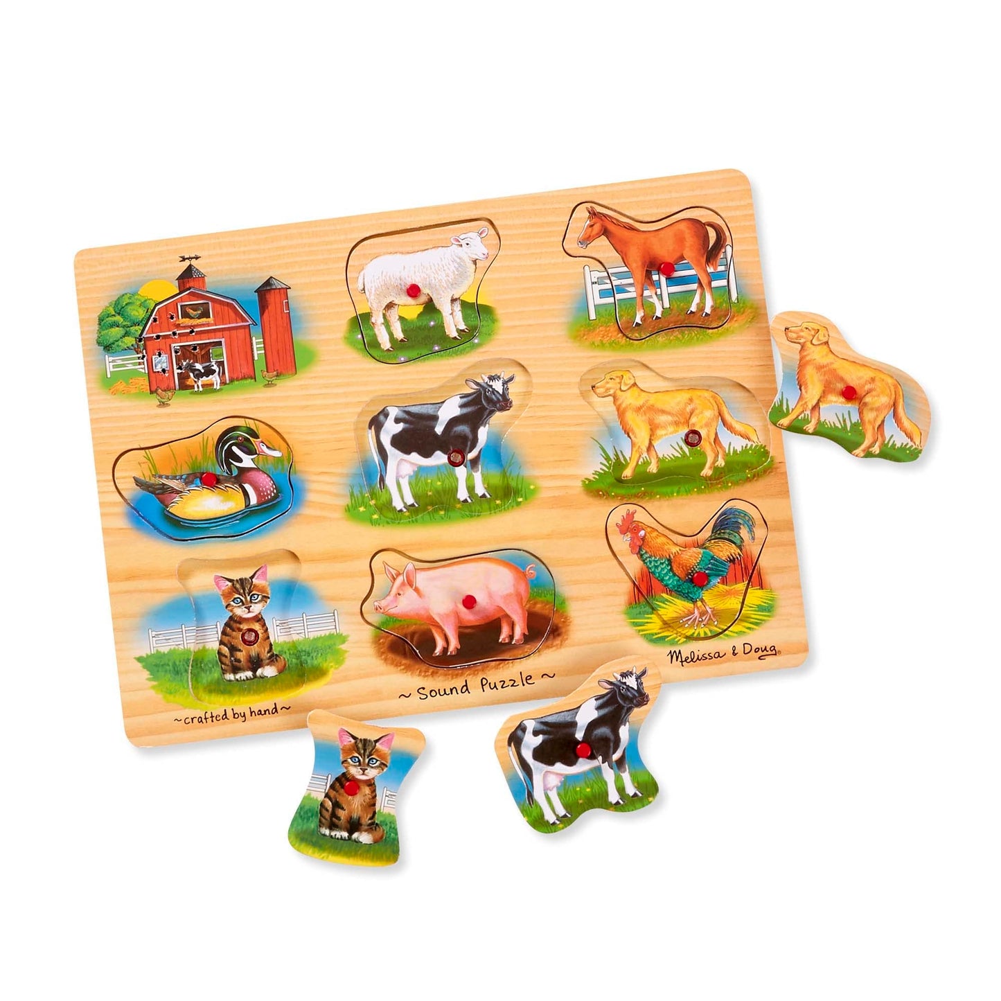 Melissa & Doug Farm Sound Puzzle