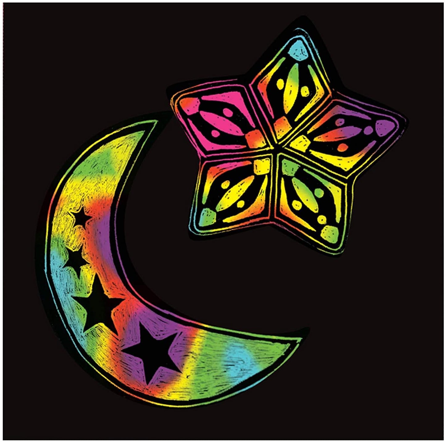 Melissa & Doug RAINBOW MINI SCRATCH ART NOTES (BOX OF 125) - BambiniJO | Buy Online | Jordan