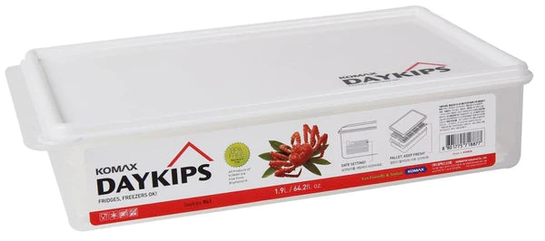 Komax - Daykips Rectangular Food Storage Container, 1.9 L Komax - Daykips Rectangular Food Storage Container, 1.9 L