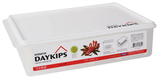 Komax - Daykips Rectangular Food Storage Container, 2.7 L