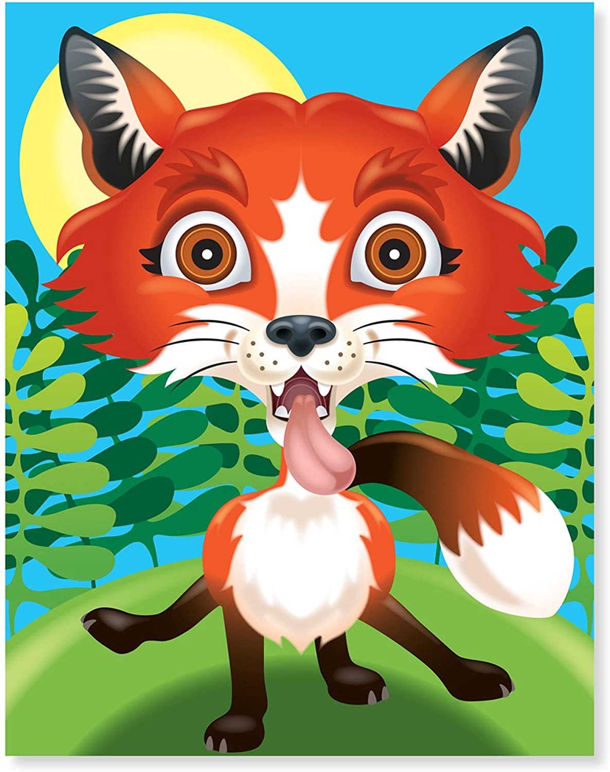 Melissa & Doug MAKE-A-FACE STICKER PAD - CRAZY ANIMALS Melissa & Doug MAKE-A-FACE STICKER PAD - CRAZY ANIMALS