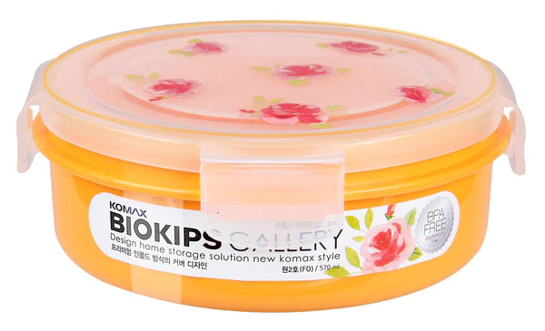Komax -   Biokips Gallery I Round Food Storage Container, 570 ml