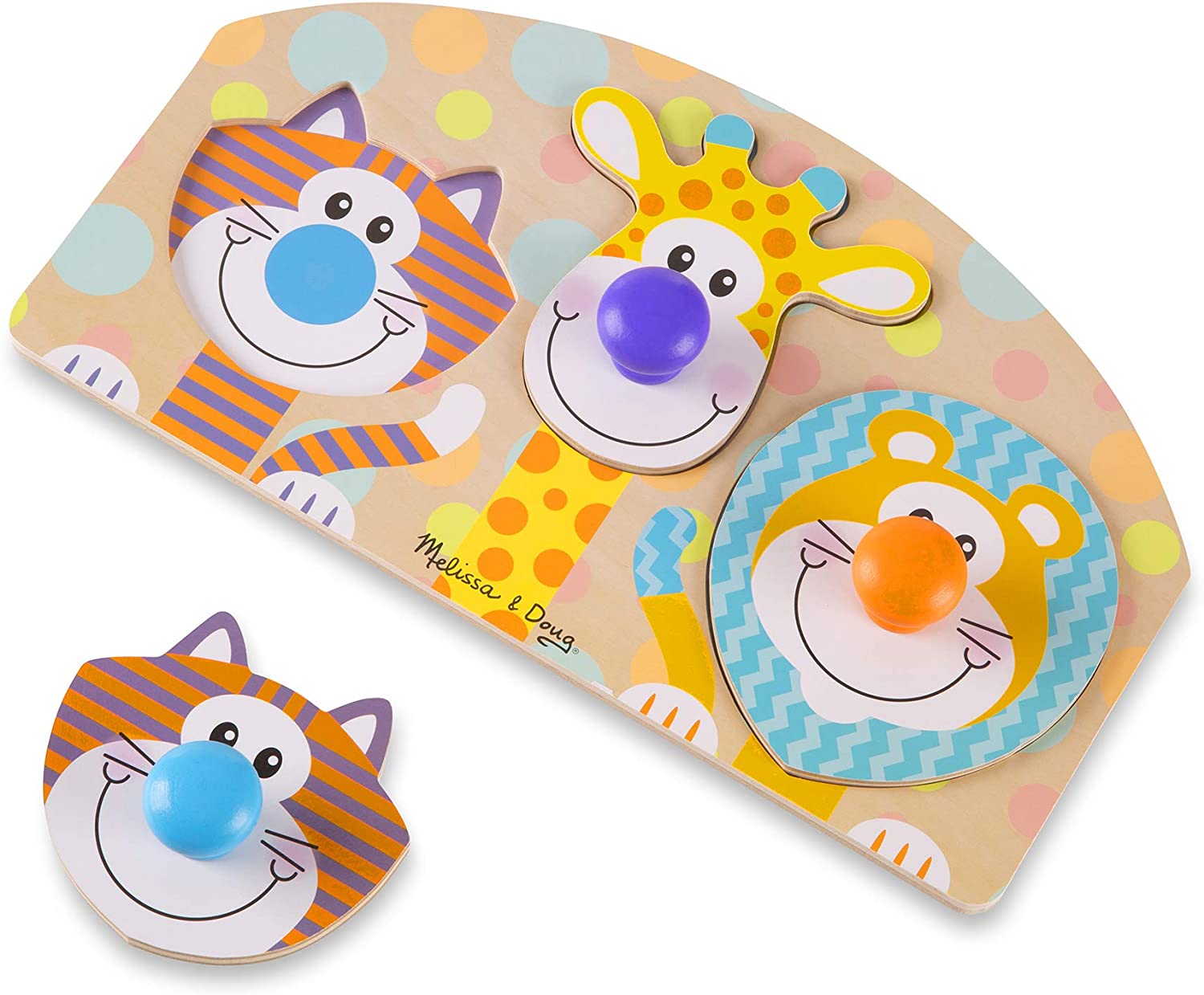 Melissa & Doug First Play - SAFARI JUMBO KNOB Melissa & Doug First Play - SAFARI JUMBO KNOB