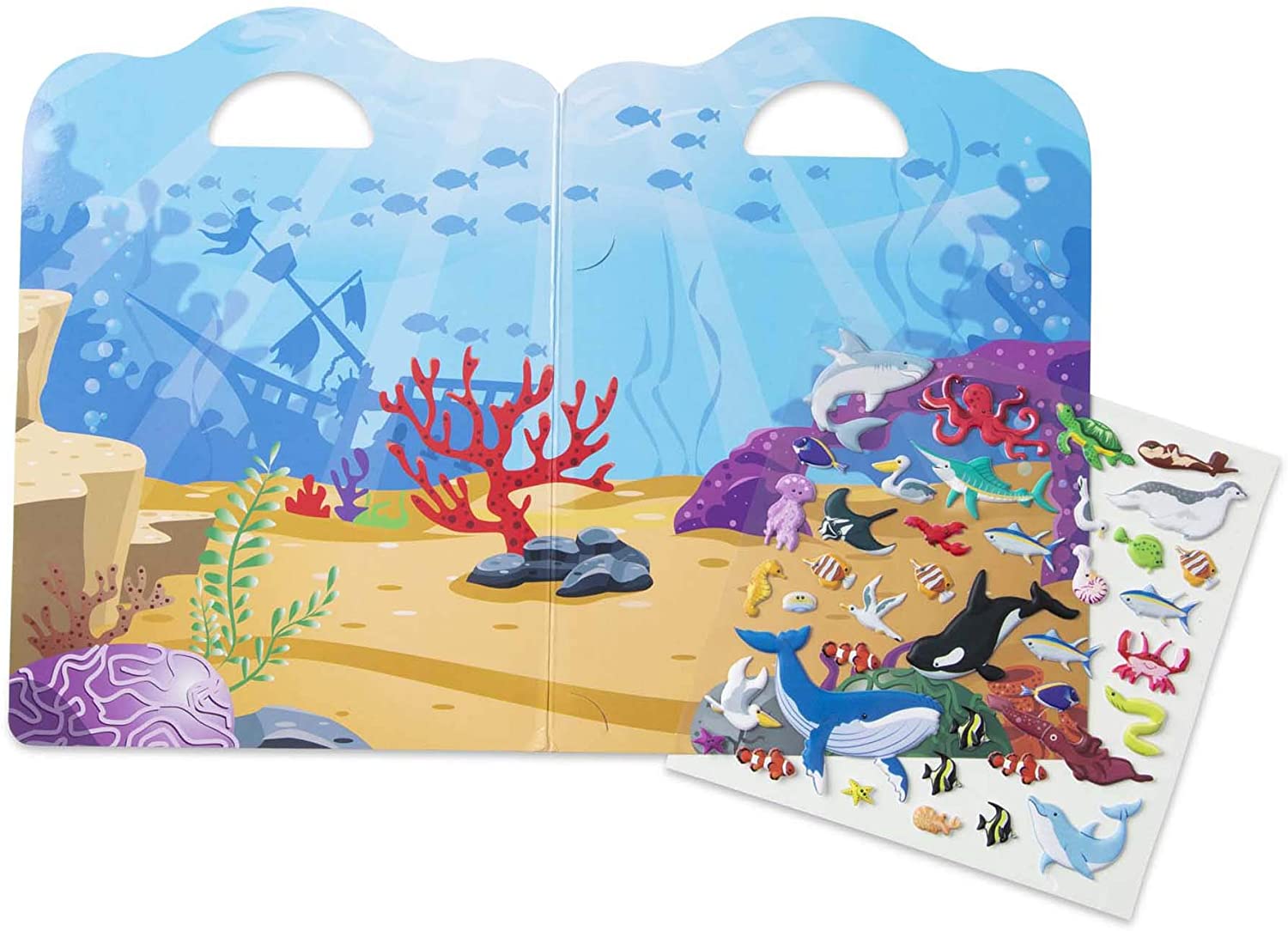 Melissa & Doug Puffy Sticker OCEAN Melissa & Doug Puffy Sticker OCEAN
