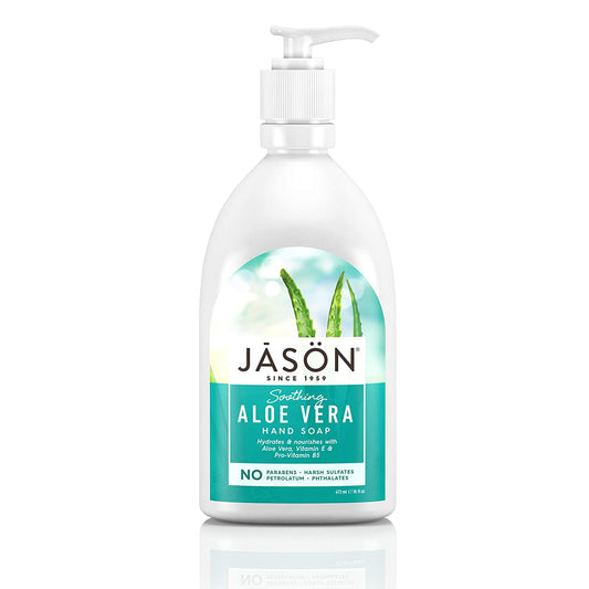 Jason Soothing Aloe Vera Hand Soap 473ml - BambiniJO | Buy Online | Jordan