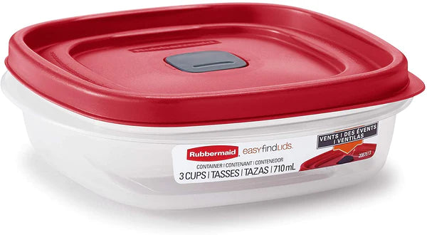 Rubbermaid® - EasyFindLids Food Storage Container, 710 ml Rubbermaid® - EasyFindLids Food Storage Container, 710 ml
