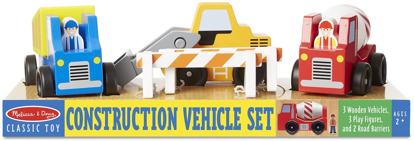 Melissa & Doug CONSTRUCTION VEHICLE SET - BambiniJO | Buy Online | Jordan