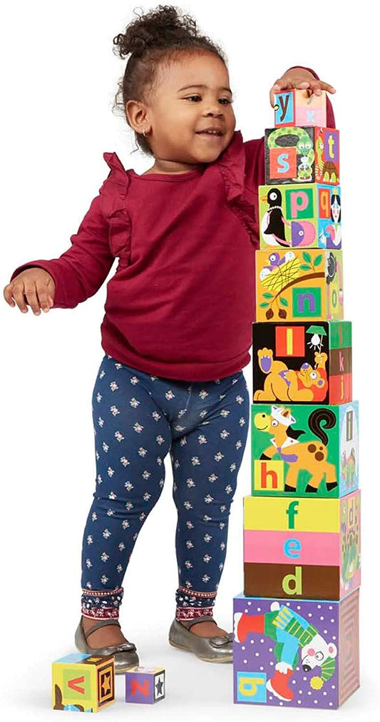Melissa & Doug Alphabet Nesting and Stacking Blocks — BambiniJO Jordan