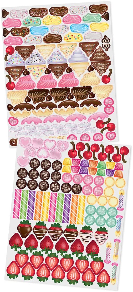 Melissa & Doug SWEETS & TREATS STICKER PAD Melissa & Doug SWEETS & TREATS STICKER PAD