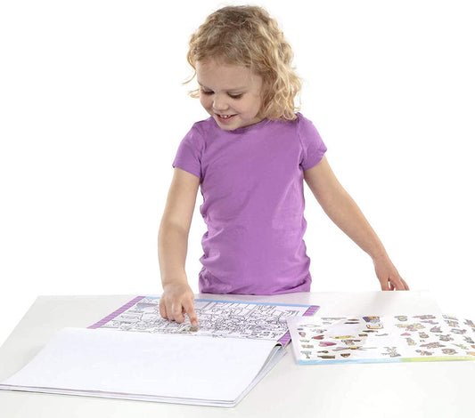 Melissa & Doug Seek & Find Sticker Pad Around Town 3-6Y — BambiniJO Jordan