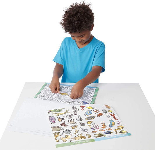 Melissa & Doug Seek & Find Sticker Pad Animals 3-6Y — BambiniJO Jordan