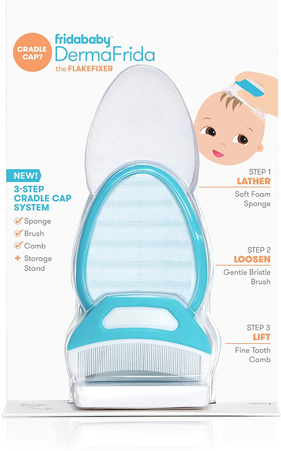 Frida Baby - DermaFrida The Flakefixer - Cradle Cap Frida Baby - DermaFrida The Flakefixer - Cradle Cap