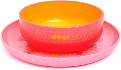 Suavinex - BOO Plate & Bowl - Pink - BambiniJO | Buy Online | Jordan