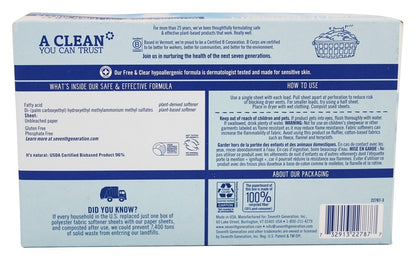 Fabric Softener Sheets 80 Sheets - BambiniJO