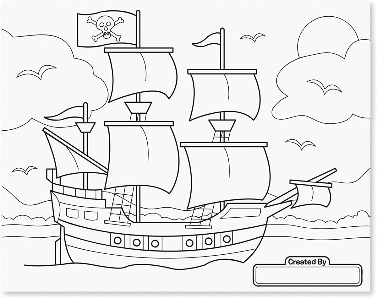 Melissa & Doug JUMBO COLORING PAD - BLUE (11 X 14) Melissa & Doug JUMBO COLORING PAD - BLUE (11 X 14)