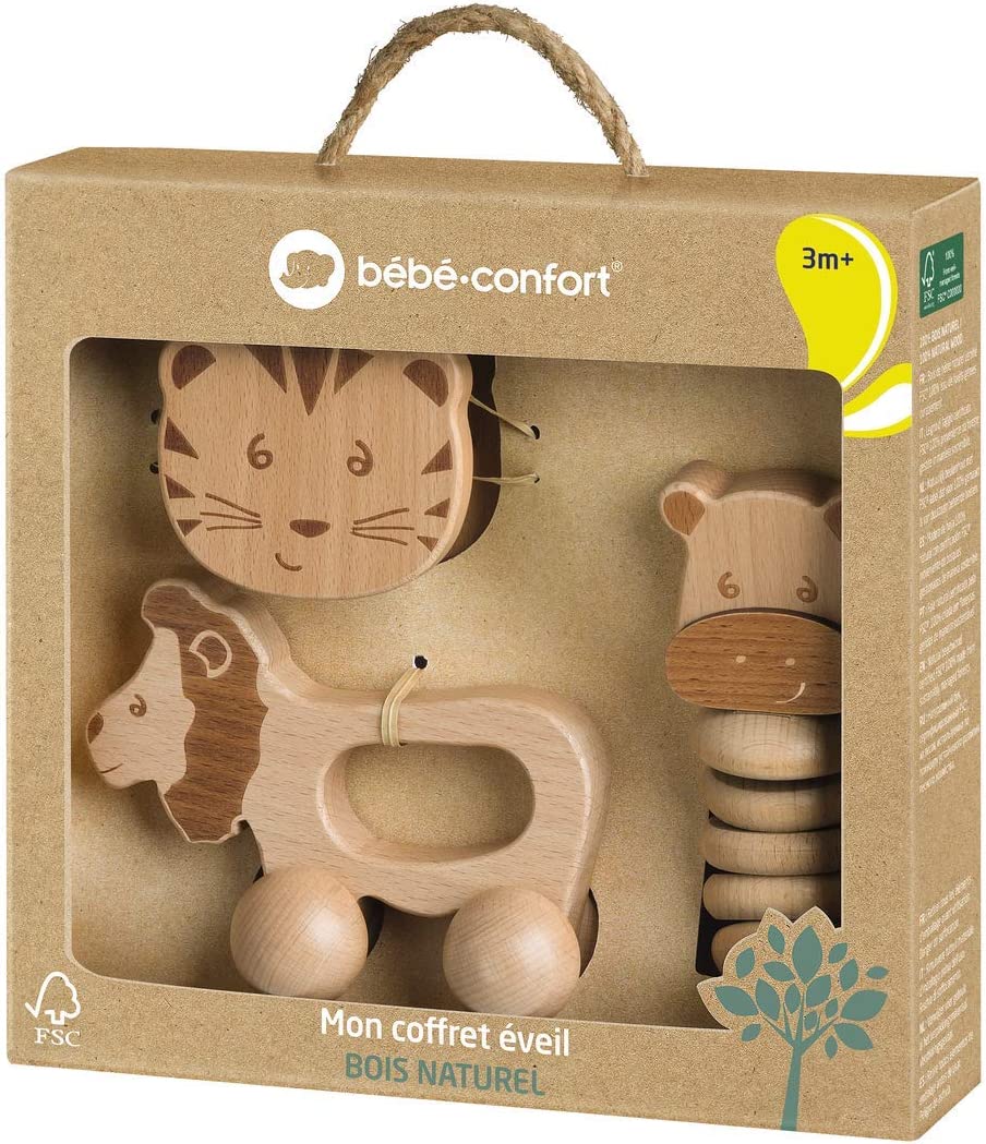 Bebe Confort - Wooden Safari Awakening Set Bebe Confort - Wooden Safari Awakening Set