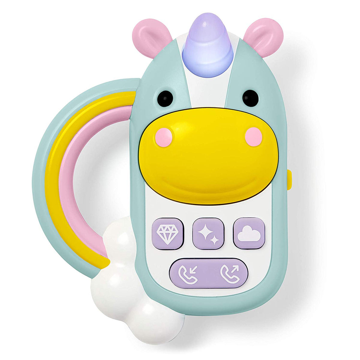 Skip Hop Baby Cell Phone Toy, Zoo Unicorn Skip Hop Baby Cell Phone Toy, Zoo Unicorn