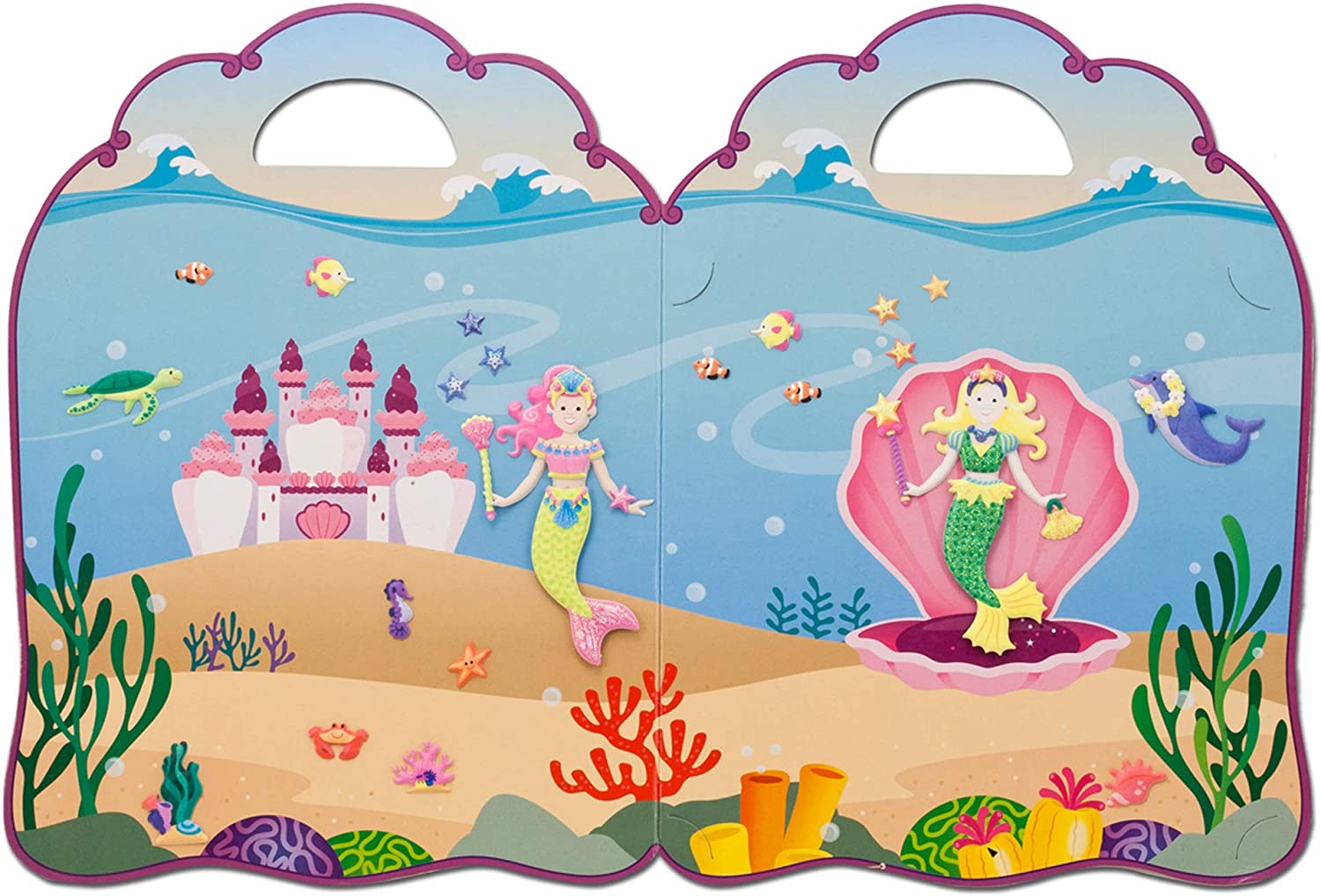 Melissa & Doug PUFFY STICKER PLAY SET - MERMAID Melissa & Doug PUFFY STICKER PLAY SET - MERMAID