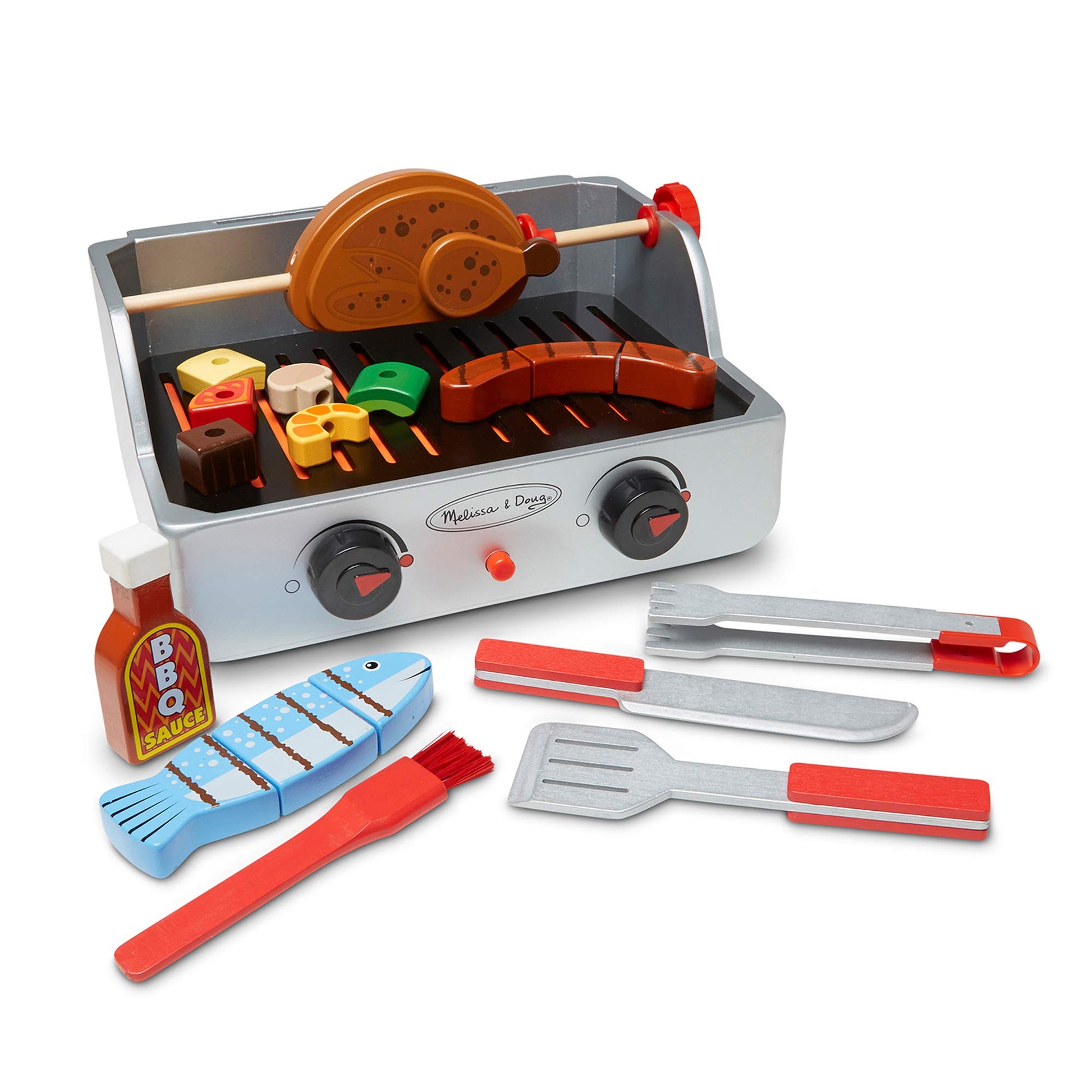Melissa & Doug Rotisserie & Grill Barbecue Set Melissa & Doug Rotisserie & Grill Barbecue Set