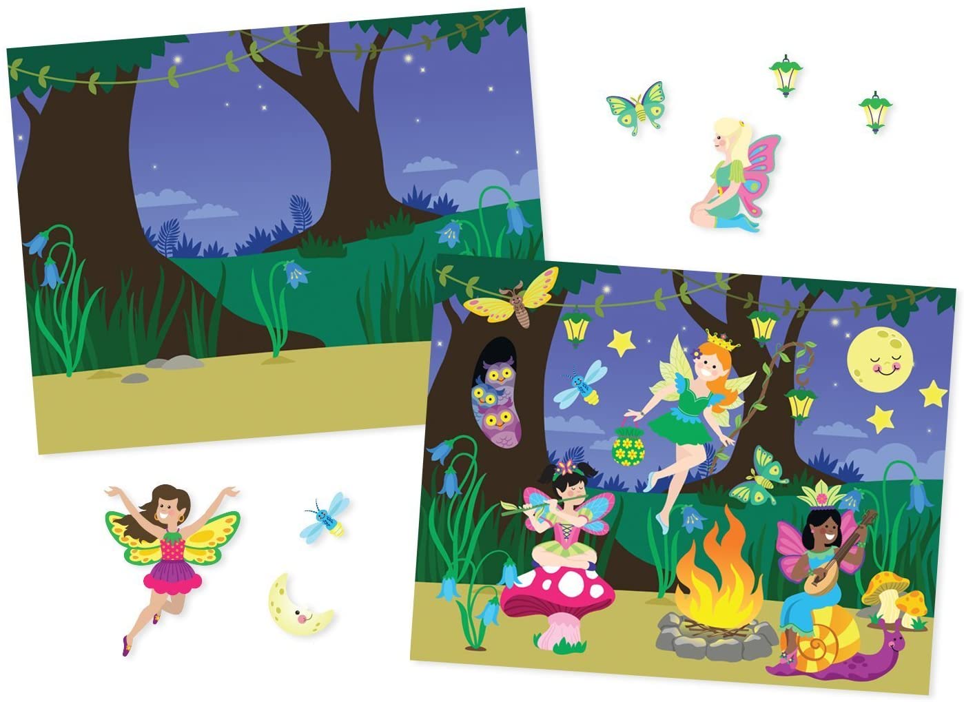 Melissa & Doug REUSABLE STICKER PAD - FAIRIES Melissa & Doug REUSABLE STICKER PAD - FAIRIES